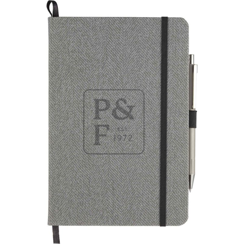 Custom 5.5" x 8.5" FSC® Mix Chelsea Bound Journal - 9