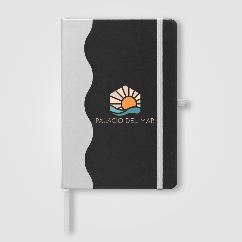 Custom Grete Recycled Wave Pattern Journal - A5 - 3