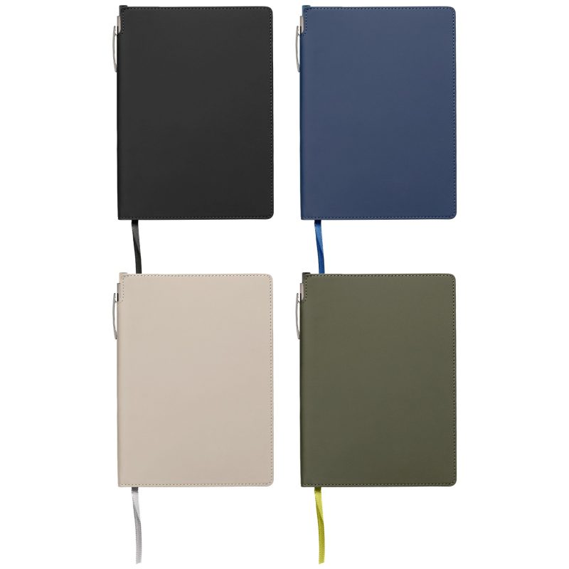 Custom Malm? Recycled PU Extended Pen Loop Journal Pen Set - A5 - 1