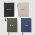 Custom Malm? Recycled PU Extended Pen Loop Journal Pen Set - A5