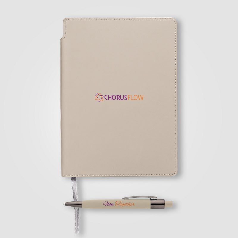 Custom Malm? Recycled PU Extended Pen Loop Journal Pen Set - A5 - 3