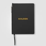 Custom Malm? Recycled PU Extended Pen Loop Journal Pen Set - A5 - 4