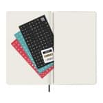 Custom Moleskine Soft Cover Large 12-Month Weekly 2027 Planner - Black - 5