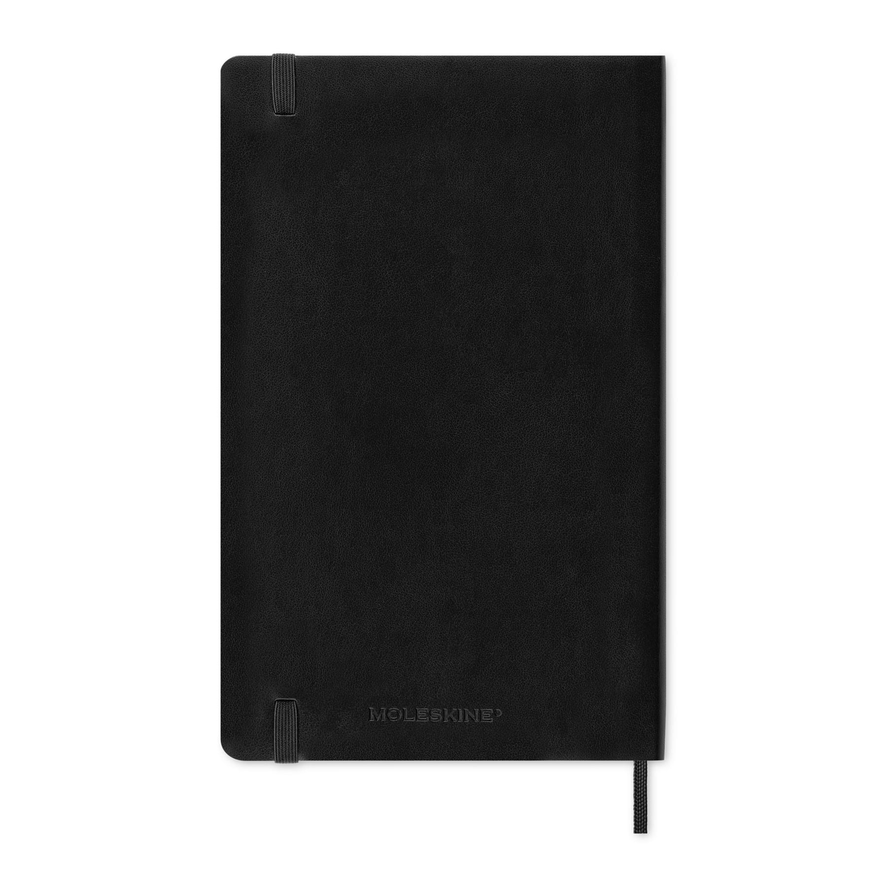 Custom Moleskine Soft Cover Large 12-Month Weekly 2027 Planner - Black - 6