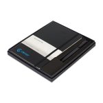 Custom MoleskineHard Cover Large 12-Month Weekly 2027 Planner and GO Pen Gift Set - Black