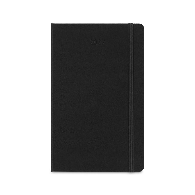 Custom MoleskineHard Cover Large 12-Month Weekly 2027 Planner and GO Pen Gift Set - Black - 3