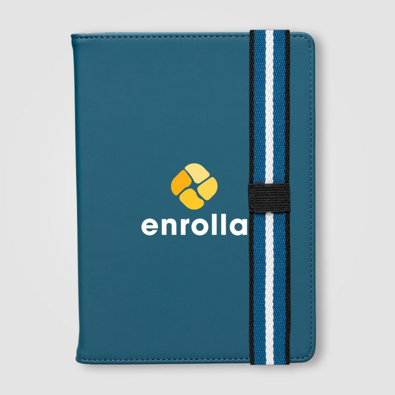 Custom Newport Recycled Chevron Refillable Journal - A5 - 2