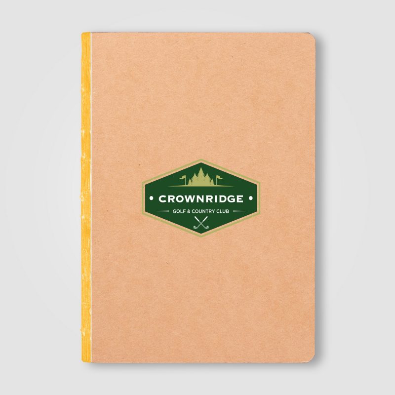 Custom Romy Kraft Cover Color Edge Journal - A5 - 2
