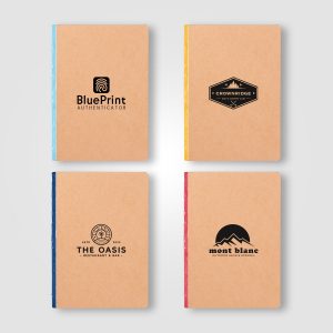 Custom Romy Kraft Cover Color Edge Journal - A5