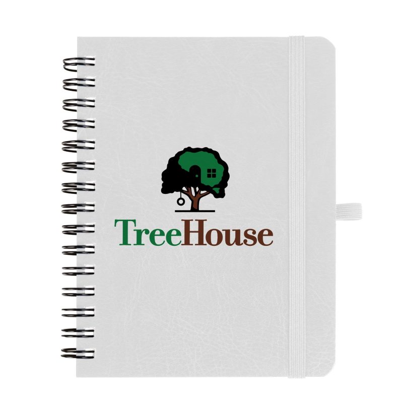 Custom A6 Pocket Organizer Spiral Journal (Factory Direct) 10-12 Weeks - 4