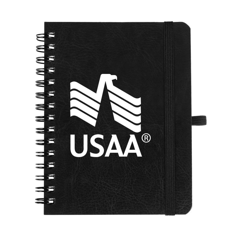 Custom A6 Pocket Organizer Spiral Journal - 5
