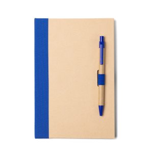 Custom Bound Kraft Journal w/Pen Closure (Factory Direct) 10-12 Weeks - 1