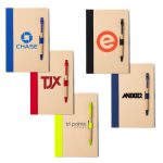 Custom Bound Kraft Journal w/Pen Closure (Factory Direct) 10-12 Weeks
