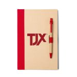 Custom Bound Kraft Journal w/Pen Closure (Factory Direct) 10-12 Weeks - 3