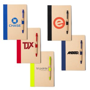 Custom Bound Kraft Journal w/Pen Closure (Factory Direct) 10-12 Weeks