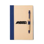Custom Bound Kraft Journal w/Pen Closure (Factory Direct) 10-12 Weeks - 6