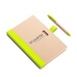 Custom Bound Kraft Journal w/Pen Closure (Factory Direct) 10-12 Weeks - 8