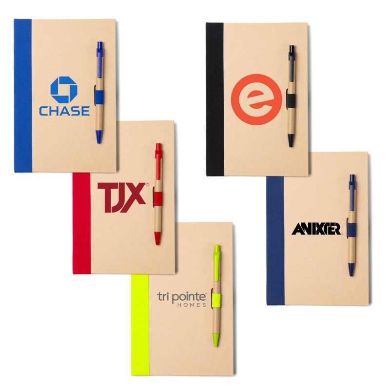 Custom Bound Kraft Journal w/Pen Closure (Factory Direct) 10-12 Weeks