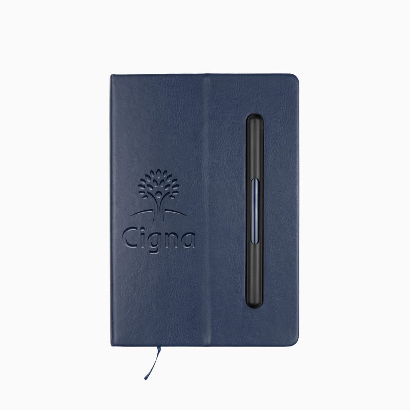 Custom EcoHyde A5 Journal w/Pen (Factory Direct) 10-12 Weeks - 4