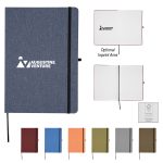 Custom Heathered 7" X 10" Journal