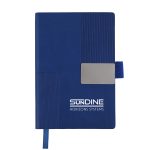 Custom Small Linear Recycled PU Journal w/FSC® paper - 2
