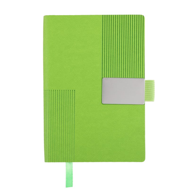 Custom Small Linear Recycled PU Journal w/FSC® paper - 7