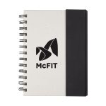 Custom Wormer Spiral Bound Journal w/Sticky Notes