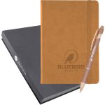 Custom Bella Luna Ultima Journal Gift Set - Debossed