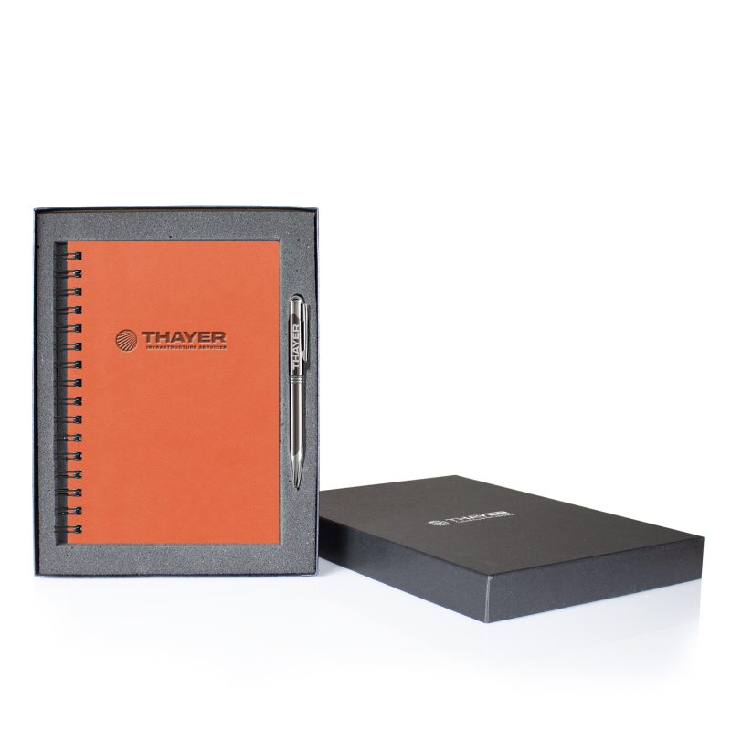 Custom Castelli WireO Tucson Medio White Lined Pg Journal Gift Set - 3