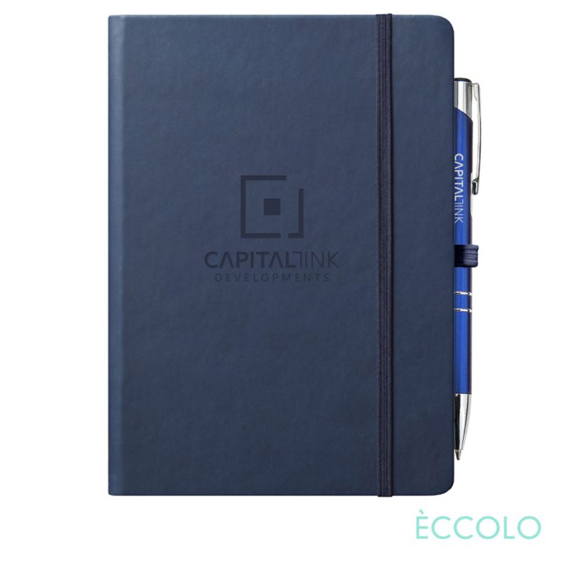Custom Eccolo? Cool Journal/Clicker Pen - (L) - 2