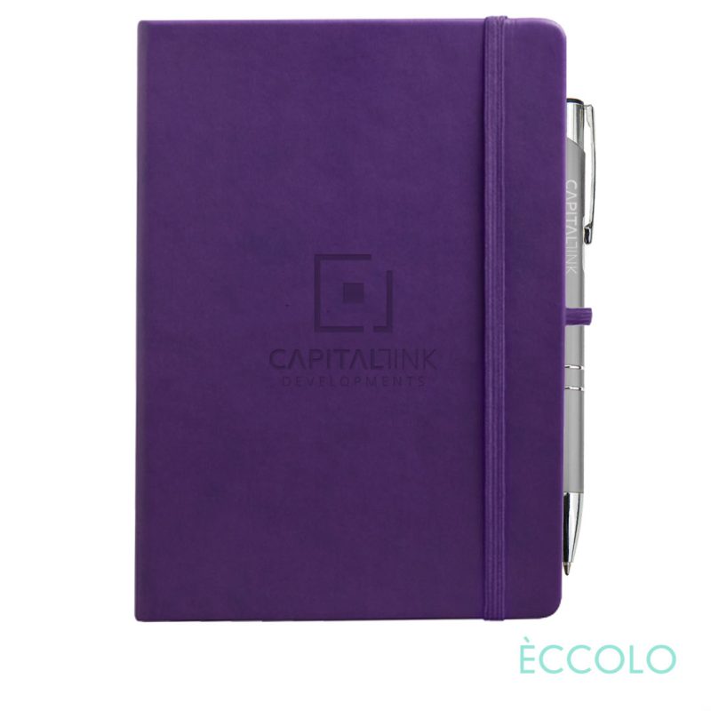 Custom Eccolo? Cool Journal/Clicker Pen - (L) - 5