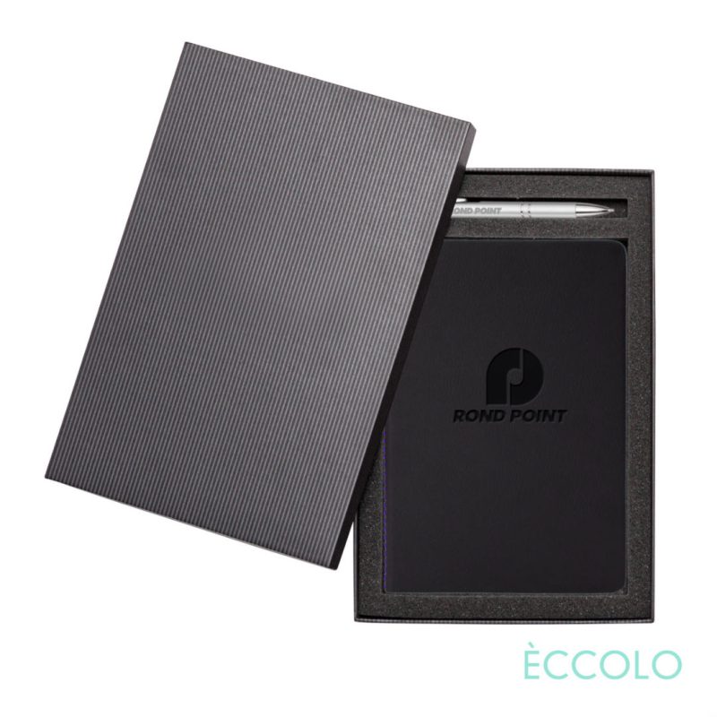 Custom Eccolo? New Wave Journal/Clicker Pen Gift Set - (M) - 6