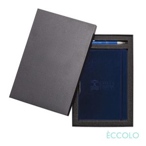 Custom Eccolo? Rhythm Journal/Clicker Pen Gift Set - (M)