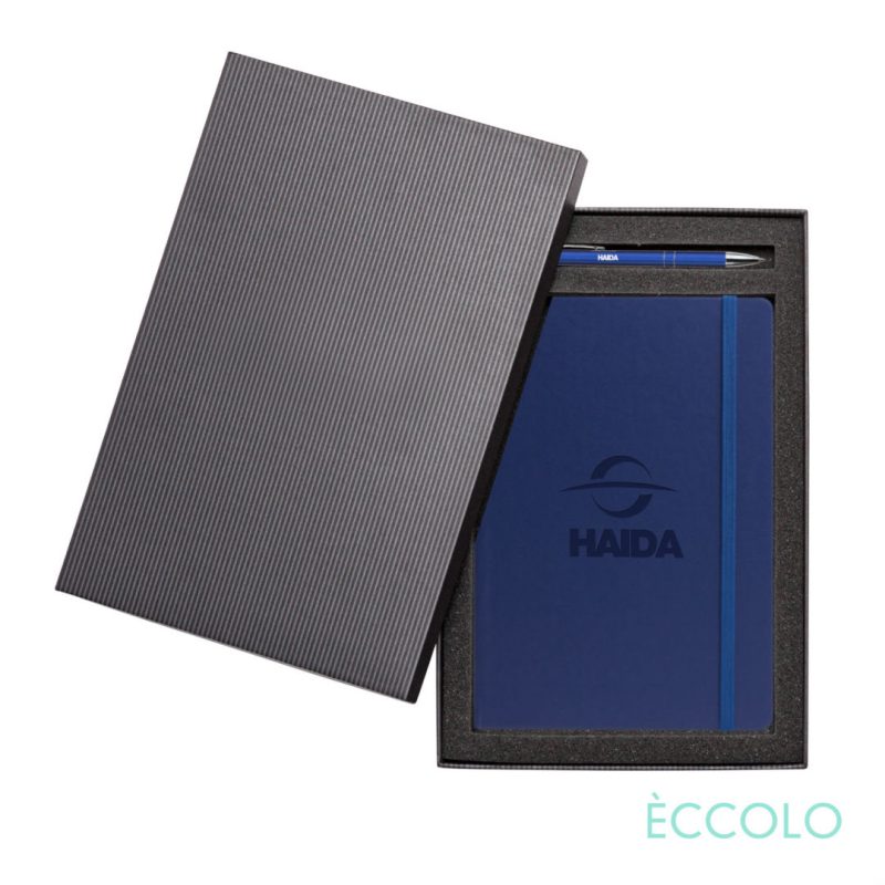 Custom Eccolo? Techno Journal/Clicker Pen Gift Set - (M) - 2