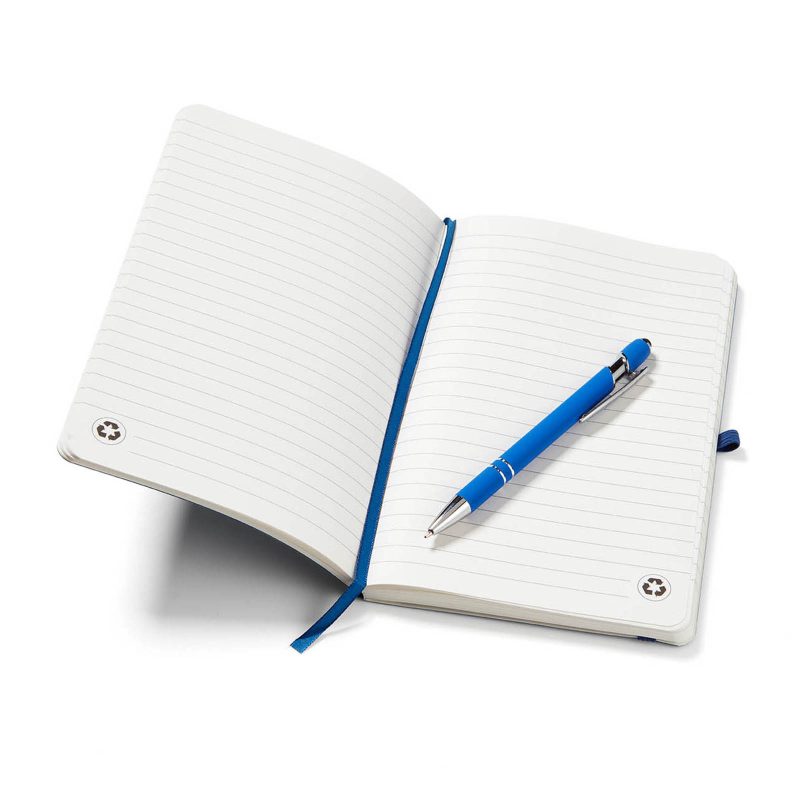 Custom RPET Soft Cover Journal Notebook with Pen Loop - 3