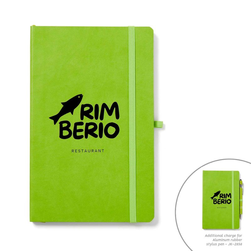 Custom RPET Soft Cover Journal Notebook with Pen Loop - 8