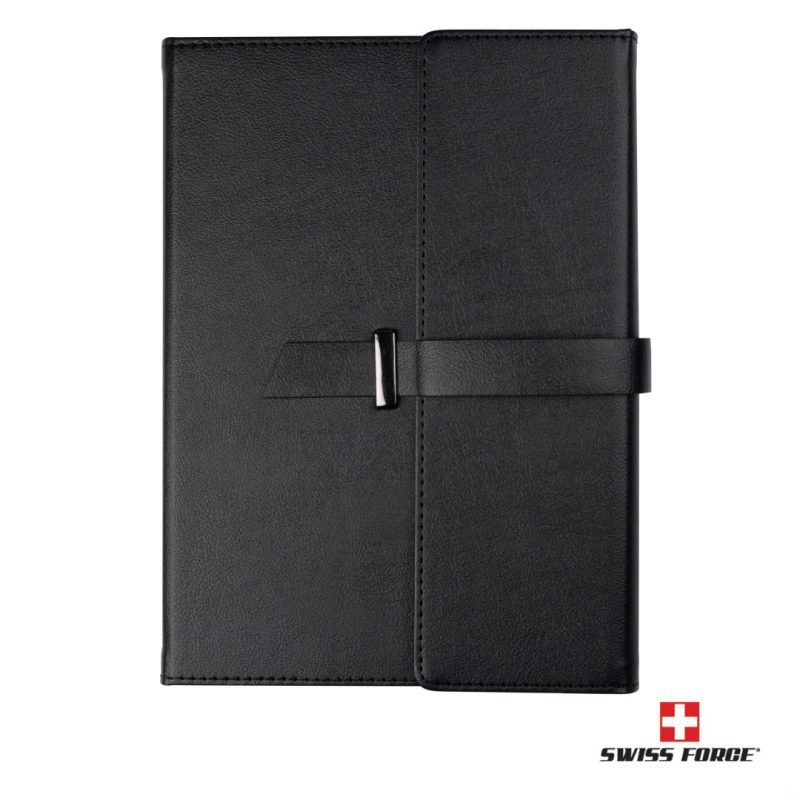 Custom Swiss Force? Attila Hardcover Journal w/Belt - 1