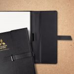 Custom Swiss Force? Attila Hardcover Journal w/Belt - 2