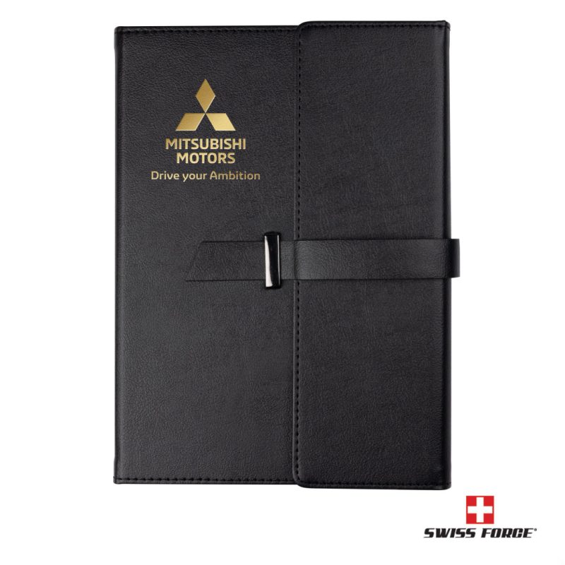 Custom Swiss Force? Attila Hardcover Journal w/Belt