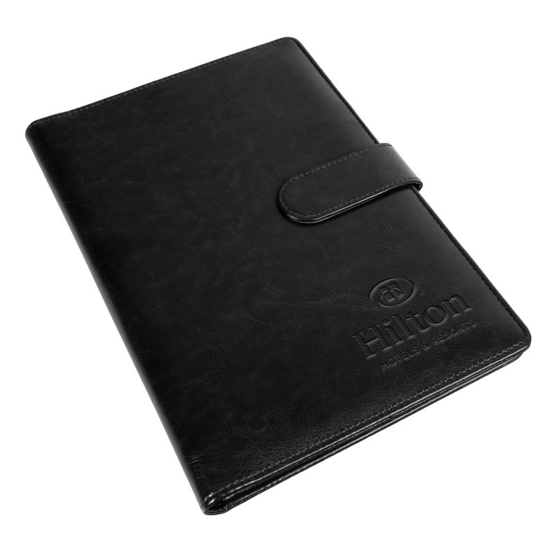 Custom A5 UltraHyde Magnetic Closure Padfolio (Factory Direct) 10-12 Weeks - 3