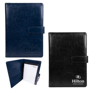 Custom A5 UltraHyde Magnetic Closure Padfolio (Factory Direct) 10-12 Weeks