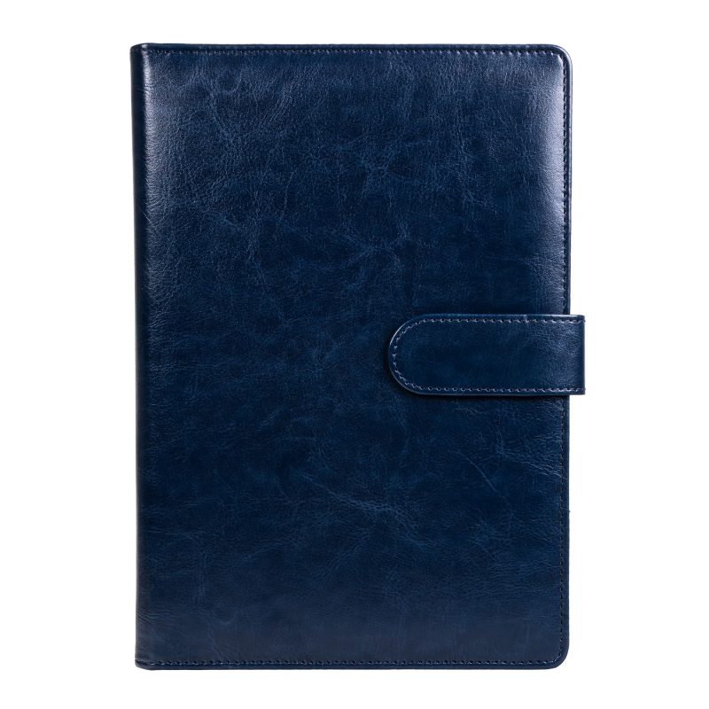 Custom A5 UltraHyde Magnetic Closure Padfolio - 5