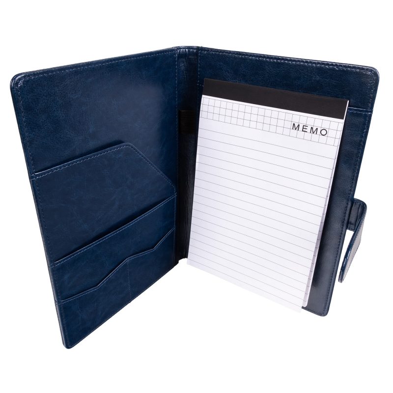 Custom A5 UltraHyde Magnetic Closure Padfolio - 6