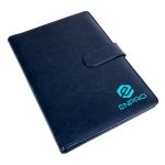 Custom A5 UltraHyde Magnetic Closure Padfolio - 7