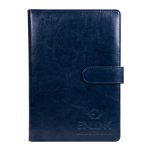 Custom A5 UltraHyde Magnetic Closure Padfolio - 8