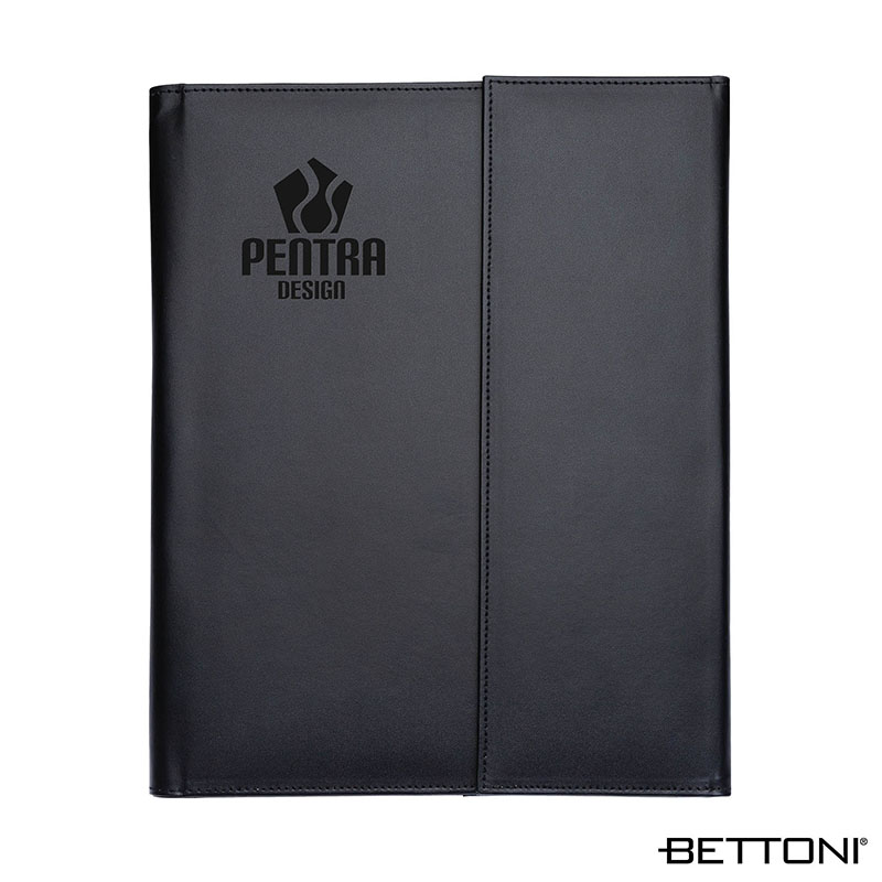 Custom Bettoni Atrani Bonded Leather Letter Size Padfolio - 1