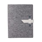 Custom Boxelder Felt Padfolio - 3