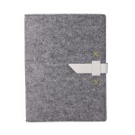 Custom Boxelder Felt Padfolio - 4