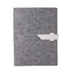 Custom Boxelder Felt Padfolio - 6
