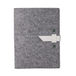 Custom Boxelder Felt Padfolio - 9